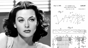 Hedy Lamarr mente creativa actriz cine holiwood invento la patente del salto de frecuencia Wifi metodo scramper creatividad