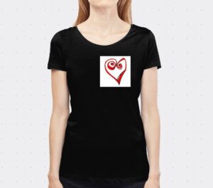 camiseta heart lutxana regalos originales