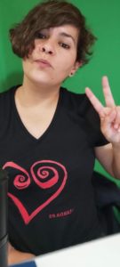 CAMISETA HEART ALGODÓN ORGÁNICO OFERTA MANGA CORTA CUELLO PICO