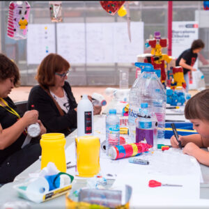talleres infantiles creatividad barcelona dibuixa lutxana art