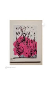 yeguas libres y empoderadas, ilustración digital LUTXANA ART EXPOSICIÓN EL VENADITO SINESTESIA ARTE BARCELONA