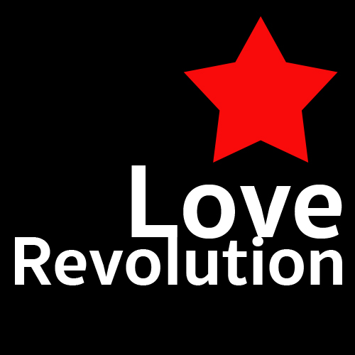 logo love revolution barcelona editorial eventos culturales alternativos