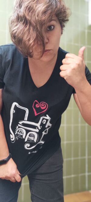 camiseta hinojosa del campo soria neomedievo diseño original mujer