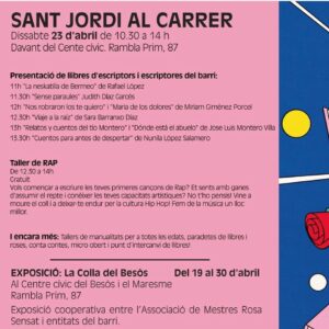signatures llibre sant jordi Sense Paraules dissabte 23 abril Judith Díaz Garcés