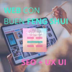 web con buen feng shui fácil de usar buen diseño y SEO UX UI wordpress