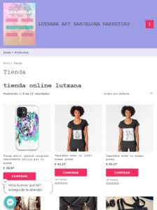 tienda online lutxana art * compra arte, galeria de arte, regalos originales