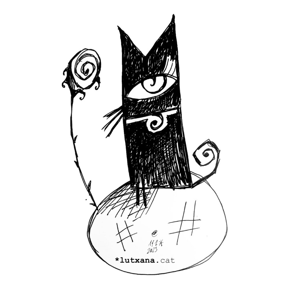 black cat lutxana art*