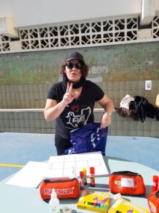 talleres creativos lutxana art para ong x fragil barcelona gracia 2023