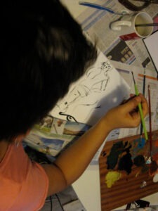 lutxana art estudio barcelona tienda online artesania ilustraciones pintura talleres creativos