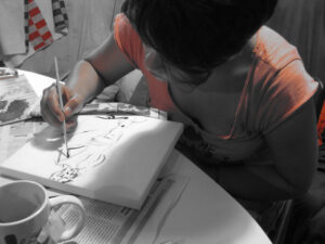 lutxana art estudio barcelona tienda online artesania ilustraciones pintura talleres creativos