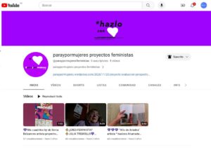 YOUTUBE ONG PARAYPORMUJERES