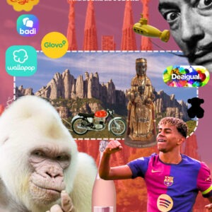 RUTA BARCELONA made in barcelona creatividad sagrada familia inventos barça lamine yanal copito de nieve montserrat cava