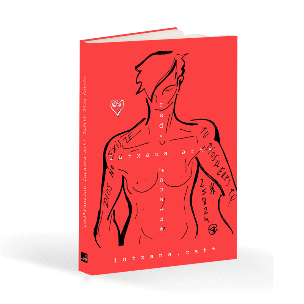 red fanzine lutxana art 2025 drawing graphic humor jokes dibuixos ilustraciones ilustradora