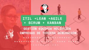 ITIL, Lean, Agile, Scrum, Kanban, gestión equipos y empresas de tercera generación.