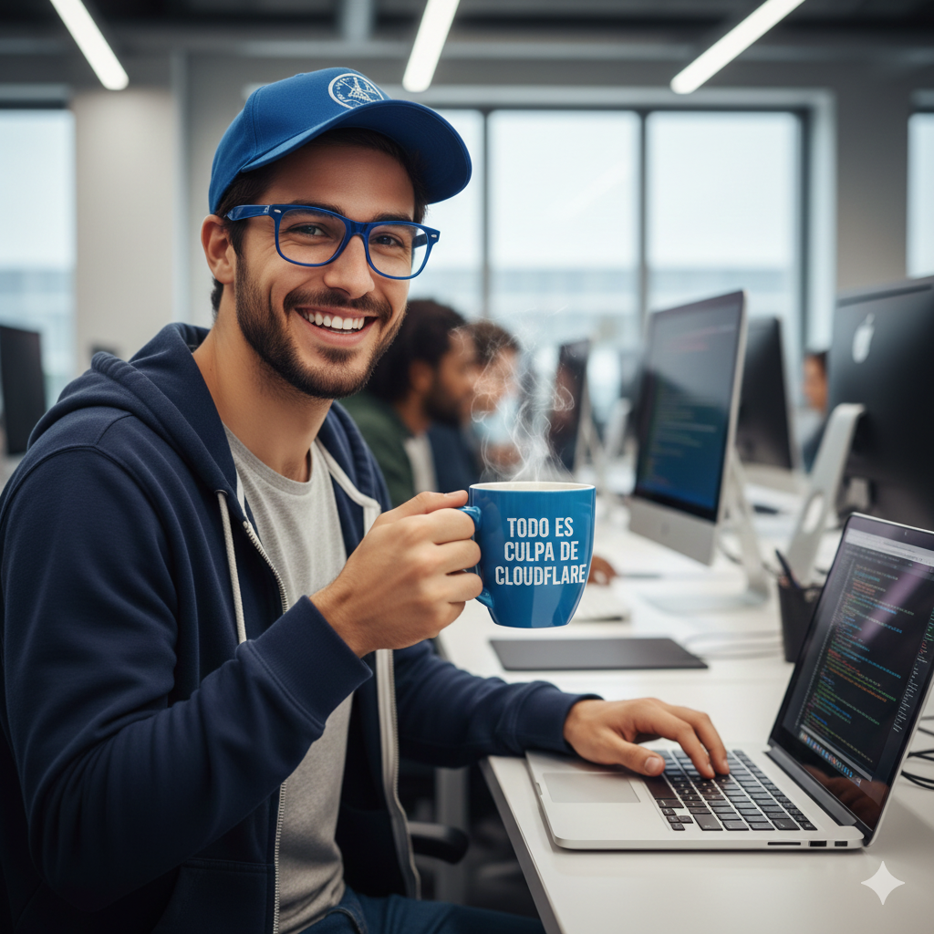 la culpa de todo la tiene cloudflare